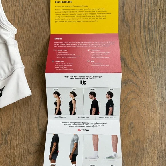 White Sports Bra - Picture 5 of 7